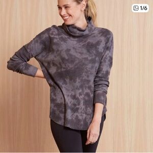 Michael Stars Marcy Tie Dye Thermal Tunic